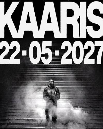 Official poster — KAARIS at Stade de France, 22 May 2027